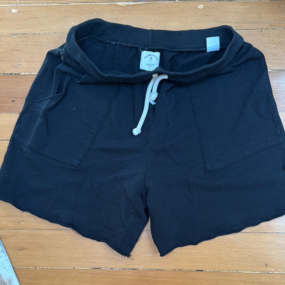 Electric & Rose Black Athletic Shorts